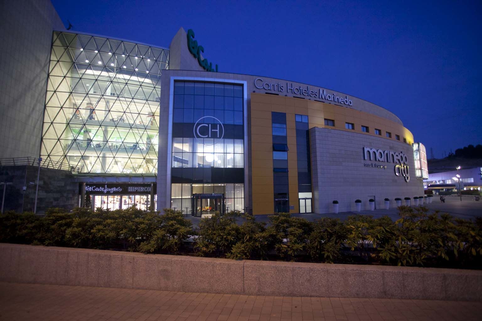 Hotel Carris Marineda آكورونيا المظهر الخارجي الصورة